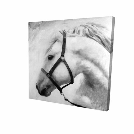 FONDO 12 x 12 in. Darius The Horse-Print on Canvas FO2785735